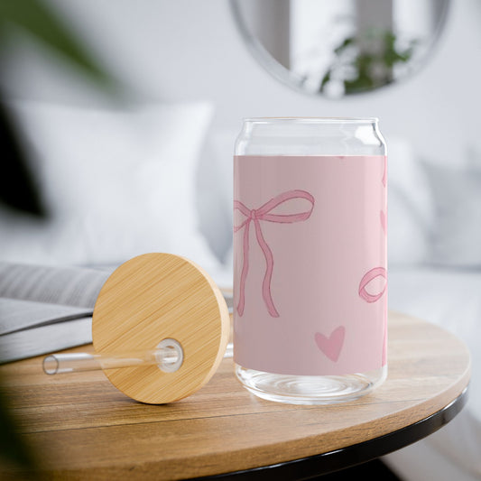 Chic Bow Sipper Glass